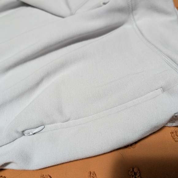 Diadora Light Gray and Coral Hoodie - Picture 5 of 5